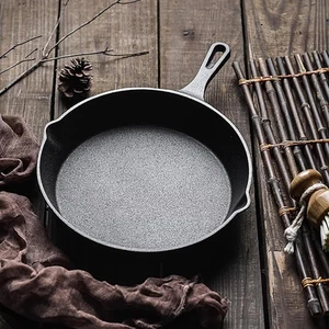 Cast Iron Pan,26Cm Frying Pan Skillet 10.5Inch Nonstick Saute Pan Cooking Pan... - Picture 1 of 9