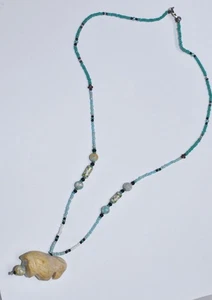 Collana Fetish Aquila Zuni con Chiusura Sterling - Foto 1 di 9
