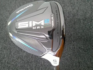 TaylorMade SIM2 MAX Fairway wood 5W BLUE WIND 6(US) S Men Right-Handed #xD - Picture 1 of 6