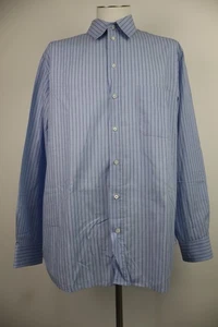 ARMANI COLLEZIONI CAMICIA UOMO TG 17,5 SHIRT MAN ITALY CASUAL VINTAGE COTONE - Picture 1 of 9
