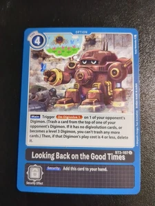 Digimon CCG Looking Back on the Good Times BT3-107 Regular - Picture 1 of 1