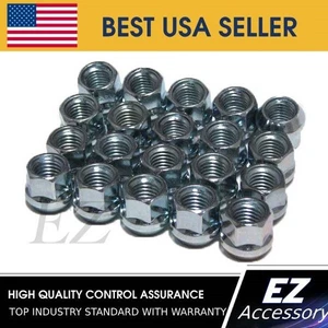 Lug Nuts Bulge Acorn Open End Nut 3/8"x24 Set of 16 - Picture 1 of 3