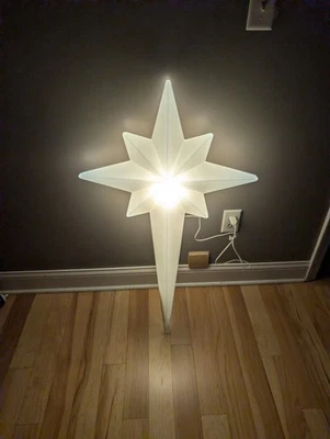 UNION PRODUCTS 39" Union Nativity Star Blow Mold Christmas Yard Manger Decor