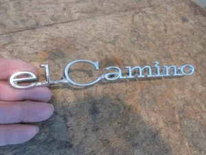 ORIGINAL EL CAMINO SIDE EMBLEM 1968 - 1969 CHEVROLET EL CAMINO - Picture 1 of 10