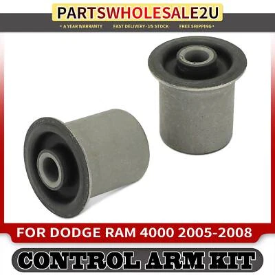 2x Nuevo buje de brazo de control lateral conductor y pasajero para Dodge Ram 4000 2005-2008 Foto 1 de 4