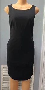 H&M Sleeveless Black Sheath Dress Women’s Size 8 - Picture 1 of 6