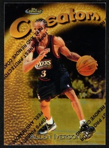 1997-98 Topps Finest Rare - Gold Rare Gold Allen Iverson #320 With Peel - Picture 1 of 2