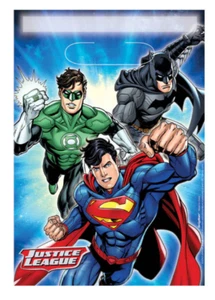 Justice League DC Comics - Batman Superman - Beutetüten 8er Pack Goodie Bags - Bild 1 von 2