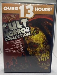 Cult Horror Collection (DVD, 2005, 3-Disc Set) Free Shipping - Bild 1 von 3
