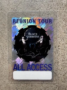 Black Sabbath 98' 99' All Access 2 Backstage Laminatpassfolie - Bild 1 von 2