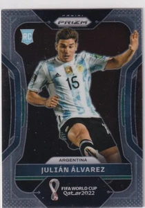 Panini Prizm Soccer World Cup Qatar 2022 No. 4 Julian Alvarez Rookie Card RC - Bild 1 von 2
