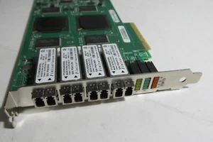 Netapp QLOGIC 4Gb Quad Port Fibre Channel QLE2464 PCI-E HBA X2054B-R6 111-00415 - Picture 1 of 5