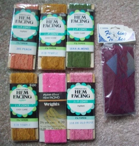 7 unopen packages of Hem facing - Picture 1 of 1