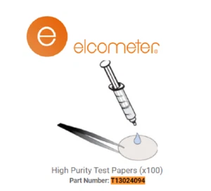 ELCOMETER - High Purity Test Papers T13024094 (Pack of 100) - Picture 1 of 1