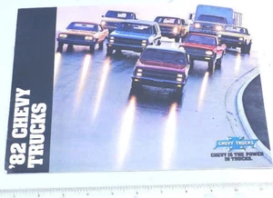82' Chevy Trucks Pickups Sales Brochure 1982 Chevy Ad - Picture 1 of 3