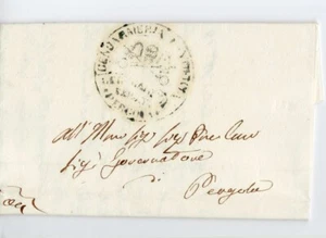 14993 01 GENDARMERIA PONTIFICIA COMANDO BRIGATA PERGOLA ANNO 1818 CON TESTO - Picture 1 of 2