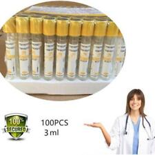 Carejoy 100Pcs 3ml Vacuum Blood Collection Tubes Gel&Clot Activator Tube SALE