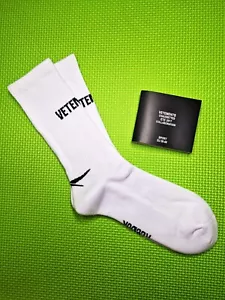 VETEMENTS x Reebok Socken weiß Logo neu mit Etikett - Bild 1 von 5