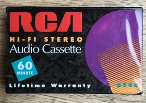 RCA Hi-Fi Stereo Audio Cassette Blank Tape RC60 New Sealed - Imagen 1 de 2
