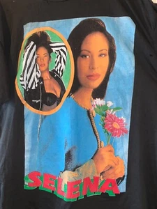 SELENA WE WILL MISS YOU SHIRT SIZE XL CHEST PIT TO PIT 22" LENGTH 29" DRY ROT - Picture 1 of 11