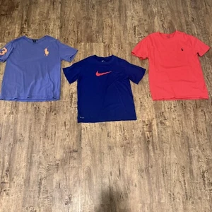 Boys T-Shirts — Lot of 3 — Polo & Nike - Picture 1 of 14