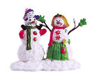 Lemax 2005 Snow Family Coventry Cove #52089 Snowman Snowwoman Snow Baby