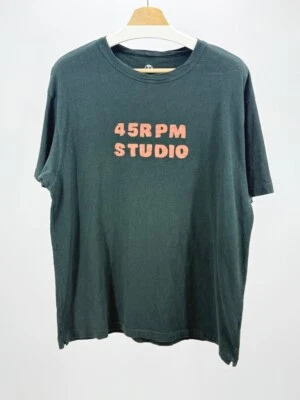 45r 45rpm Studio T 恤尺寸 5(美国 L)日本制造 — 第 1/4 张图片