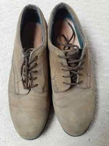 Cambridge Classics Noah Mens Brown Suede Lace Up Oxford Shoes SZ 9 M Lug Soles - Picture 1 of 4
