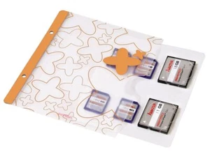 Hama Memory Card File für Ordner SD/CF/etc Speicherkarten-Tasche Index Case Etui - Bild 1 von 3