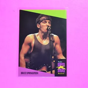 1991 Proset Super Stars UK Musicards #133 Bruce Springsteen - Picture 1 of 1