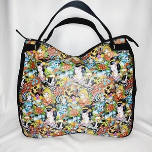 Ed Hardy Tattoo Tote Bag by Christian Augular Flash Theme Office School - Picture 1 of 5