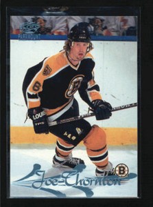 JOE THORNTON 1997/98 97/98 PACIFIC PARAMOUNT ICE BLUE #16 (BV=$15) AF5732