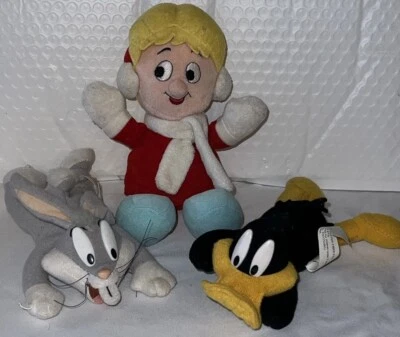 Paquete de 3 gorro - Looney Tunes Bugs Bunny & Daffy Duck - Frosty The Snowman Foto 1 de 4