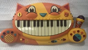 My B.Toys Meowsic Singing Orange Cat Piano Keyboard Btoys Music Toy VIDEO - Picture 1 of 17