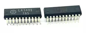 LA3401 Sanyo Integrated Circuit for Stereo Repairs 2 PCS - Picture 1 of 6