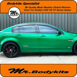 Weathershields Window Visors For Holden Commodore VE VF SS SSV SV6 HSV - Picture 1 of 17