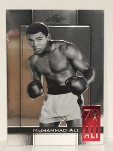 2011 Leaf Metal Ali 70th Birthday Redemption Muhammad Ali #62 RARE - Picture 1 of 2