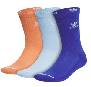 Paquete de 3 calcetines Adidas Originales Color Wash Crew nuevos con etiquetas grandes - Imagen 1 de 4
