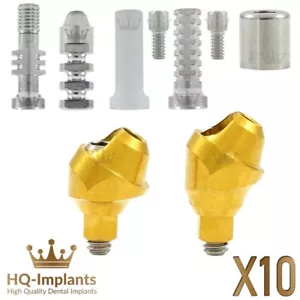 Q10 Angular 30° Multi Unit 1.6mm Screw Dental Prosthetic Full Kit Int Hex 2.0mm - Picture 1 of 3