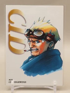 Cid Highwind Final Fantasy 7 VII Trading Card Carddass Masters 18 Japan ZB130 - Picture 1 of 6