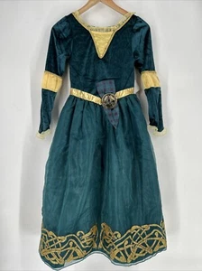 Disney Parks Official Merida Brave Dress Up Costume Cosplay Green Sz 11/12 L NWT - Picture 1 of 8