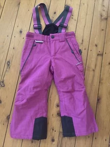 Crane Snow Extreme Black / Pink Ski Salopettes NWOT Aged 2 Years (ski8) - Picture 1 of 1