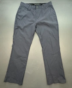 Pantaloni chino Eddie Bauer uomo 40x30 blu navy performance escursionismo outdoor vestibilità rilassata - Foto 1 di 12
