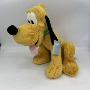 Disney Store Plutón 18” 46 cm Grande Suave Peluche Perro Juguete Genuino Estampado Original - Imagen 1 de 11