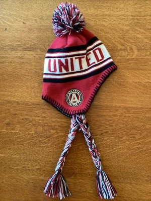 Atlanta United MLS Adidas Bebé Niños Invierno Sombrero!  ¡Raro! Foto 1 de 4