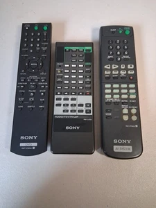 SISTEMA 3 MANDOS A DISTANCIA SONY DVD, AUDIO Y AV VER DESCRIPCIÓN+FOTOS  - Imagen 1 de 9