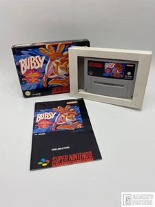 🔥 Bubsy • Super Nintendo SNES • Estado muy bueno • CIB • EMBALAJE ORIGINAL • probado 🔥 - Imagen 1 de 12