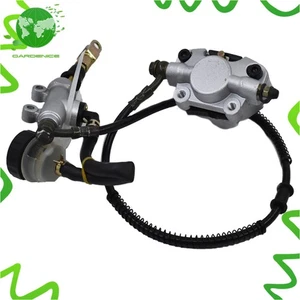For Quad Dirt Bike ATV 150cc 250cc Hydraulic Rear Disc Brake Caliper System+Pads - Bild 1 von 10
