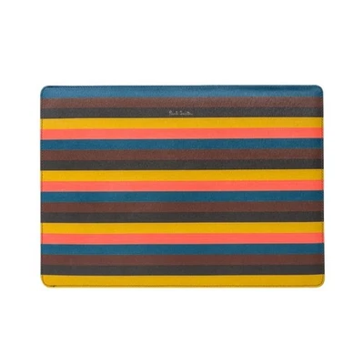Paul Smith x Native Union Leather MacBook Sleeve 13" Artist Stripe - Image 1 of 4