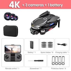 Xiaomi MIJIA V888 4K Drone Three Camera HD Aerial Photography WIFI 5G Optical Lo - Foto 1 di 19